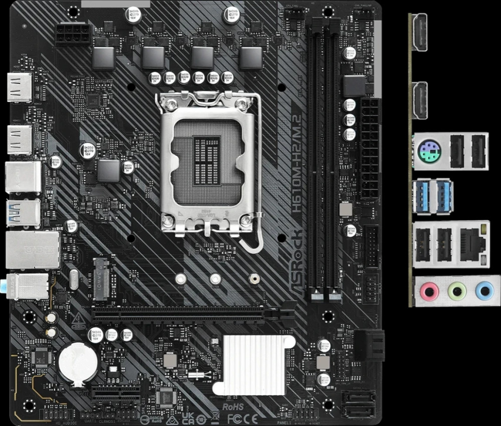 Материнская плата ASRock H610M-H2/M.2 DDR4
