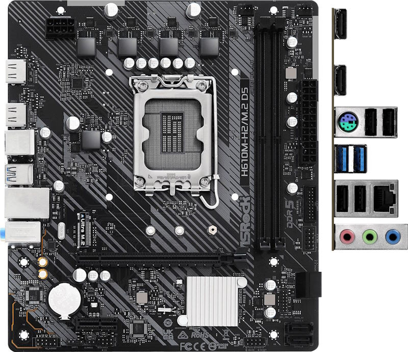 Материнская плата ASRock H610M-H2/M.2 DDR5