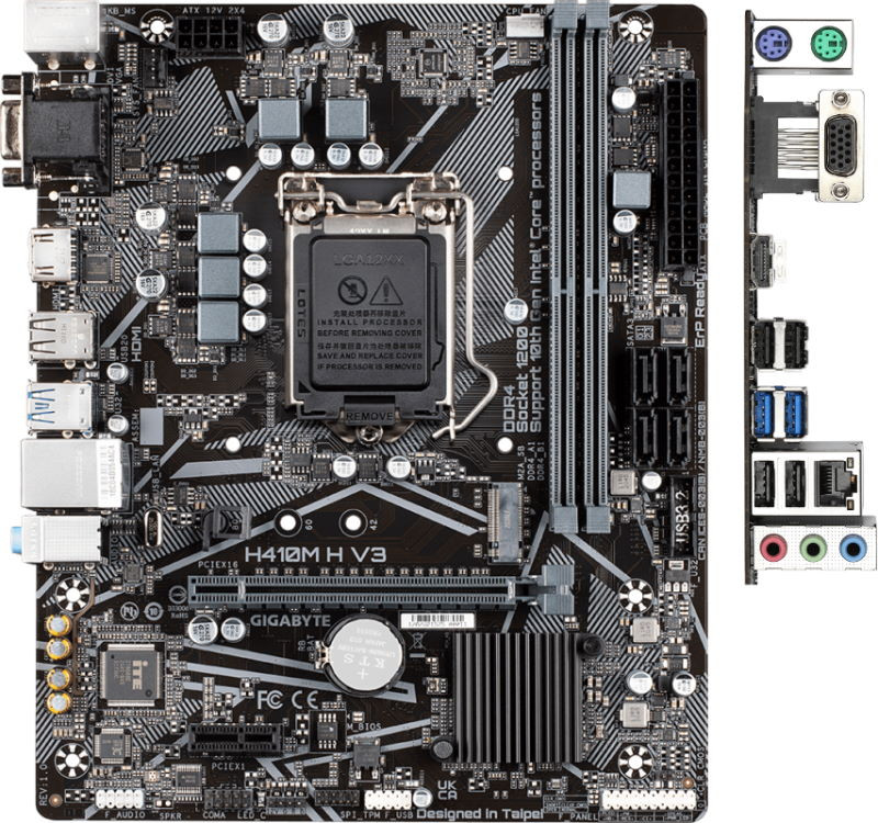 Материнская плата Gigabyte H410M H V3