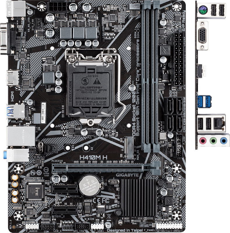Материнская плата Gigabyte H410M H