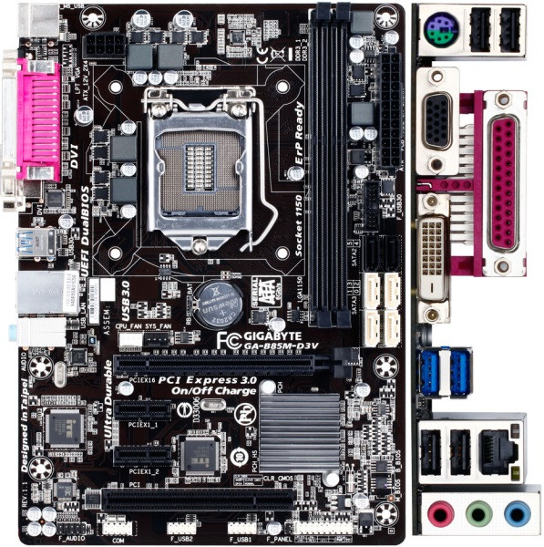 Материнская плата Gigabyte GA-B85M-D3V