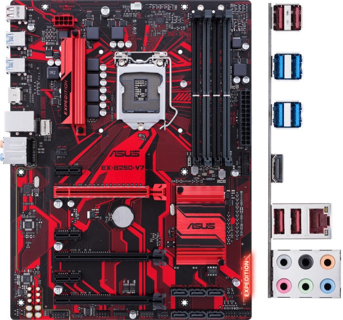 Материнська плата Asus EX-B250-V7
