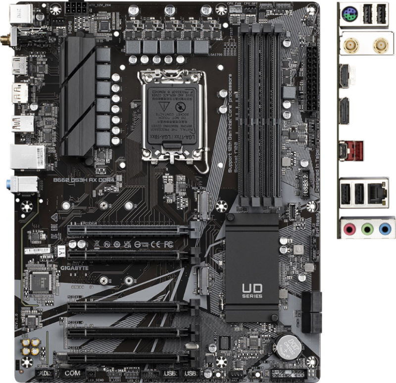 Материнская плата Gigabyte B660 DS3H AX DDR4