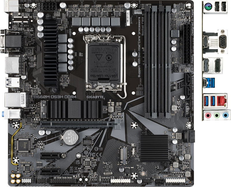 Материнская плата Gigabyte B660M DS3H DDR4