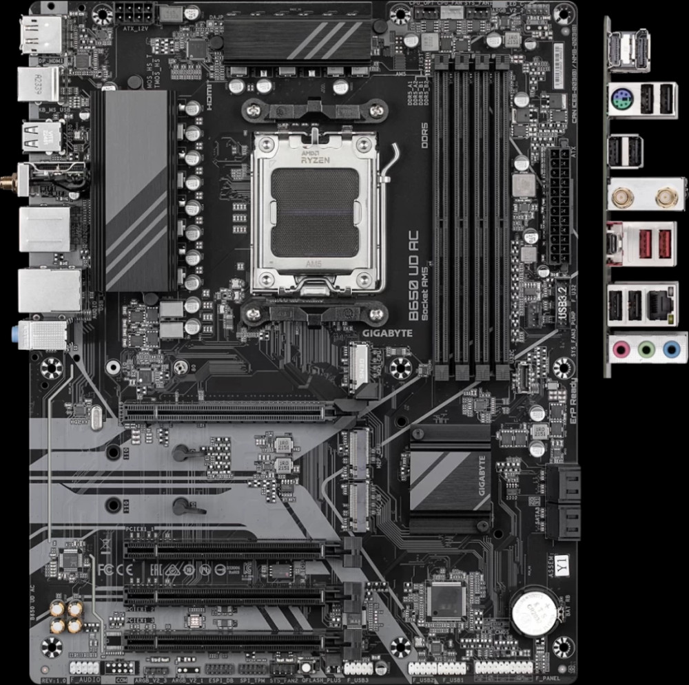 Материнська плата Gigabyte B650 UD AC