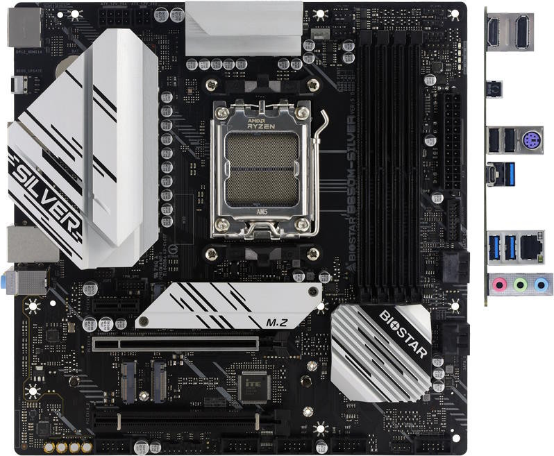 Материнська плата Biostar B650M-SILVER