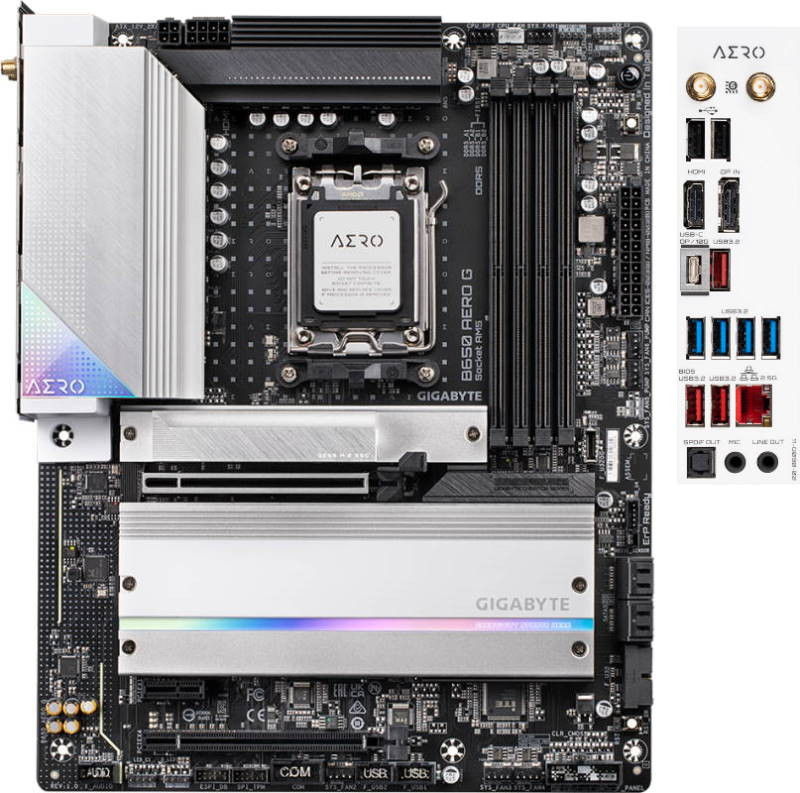 Материнська плата Gigabyte B650 AERO G