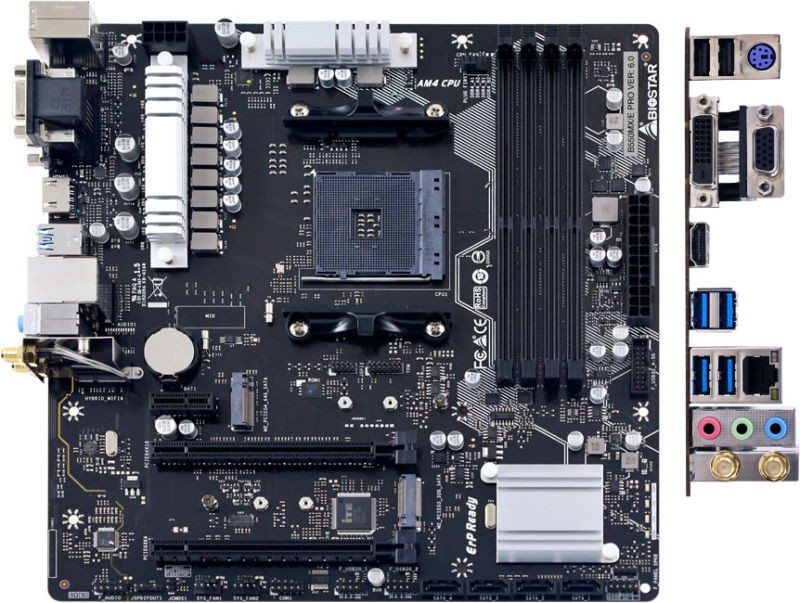 Материнська плата Biostar B550MX/E PRO