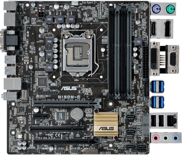 Материнська плата Asus B150M-C
