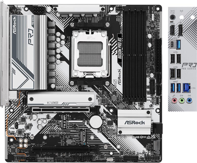 Материнська плата ASRock B650M Pro RS