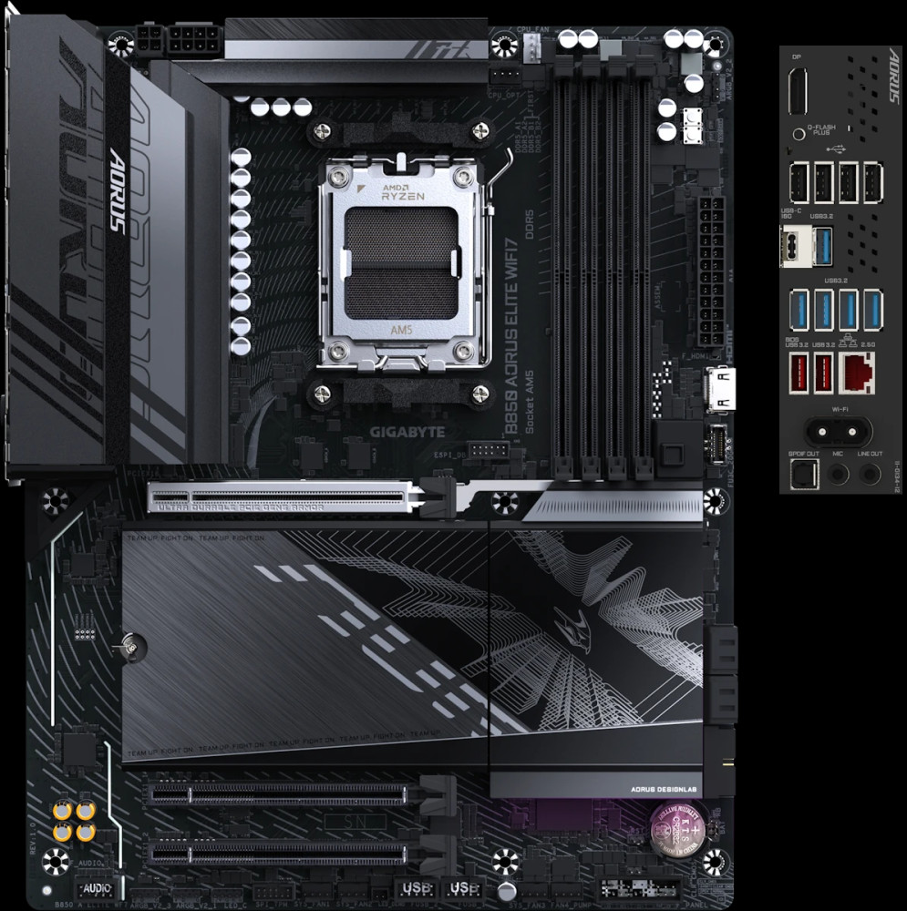 Материнская плата Gigabyte B850 AORUS ELITE WIFI7