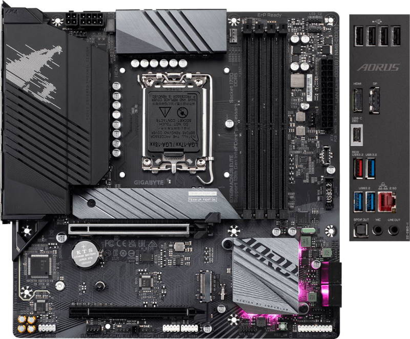 Материнская плата Gigabyte B760M AORUS ELITE DDR5