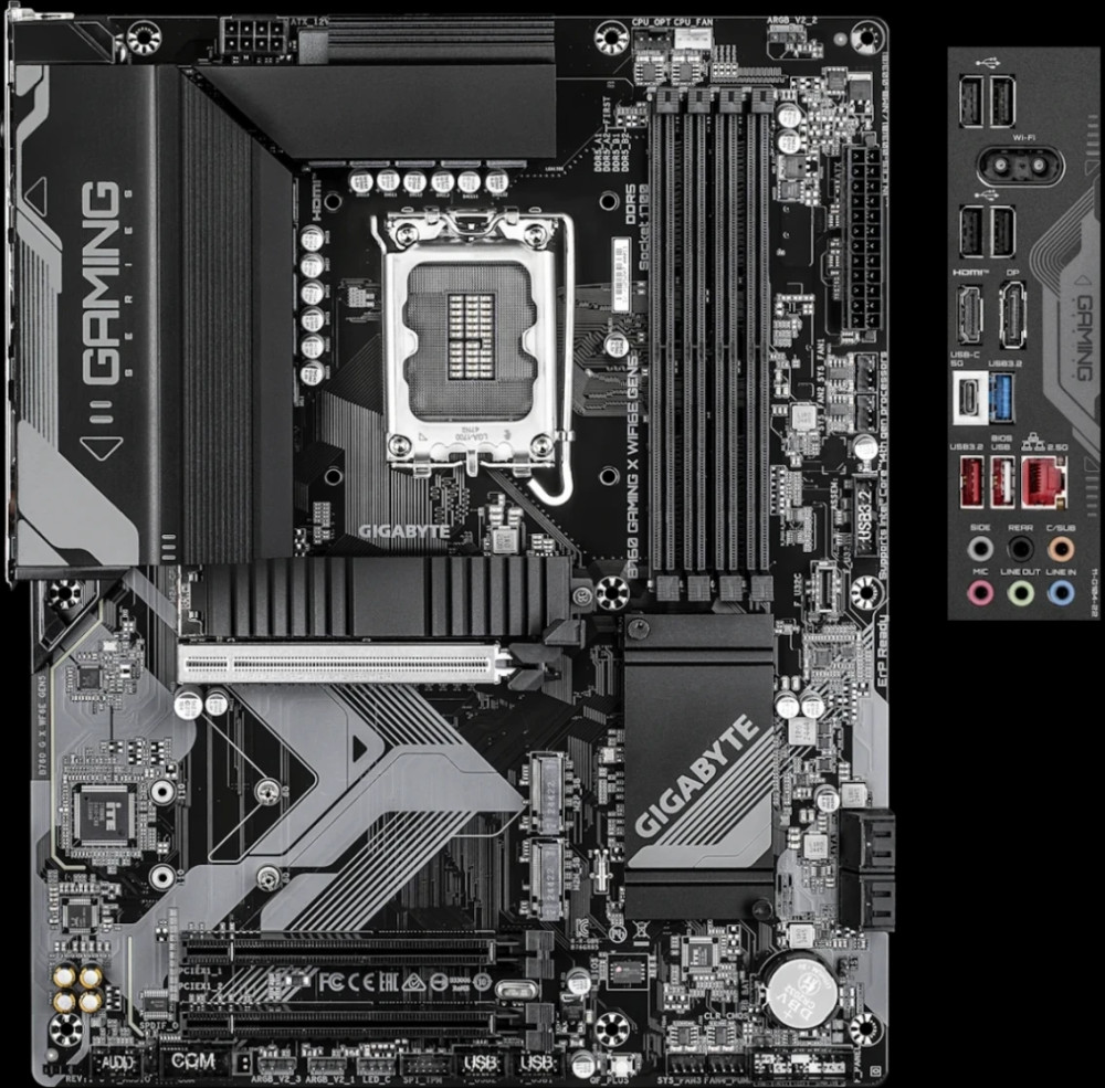 Материнская плата Gigabyte B760 GAMING X WIFI6E GEN5