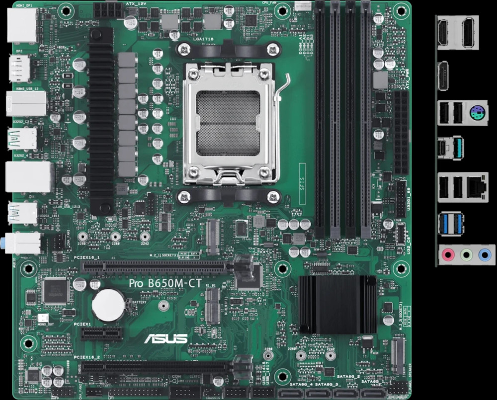 Материнская плата Asus Pro B650M-CT-CSM