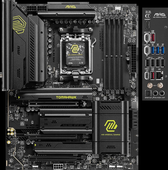 Материнская плата MSI MAG X870 TOMAHAWK WIFI (911-7E51-010)