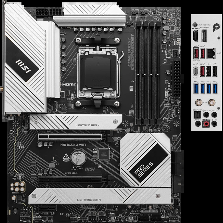 Материнська плата MSI PRO B650-A WIFI