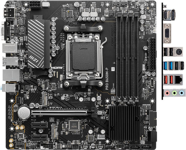 Материнська плата MSI PRO B650M-P