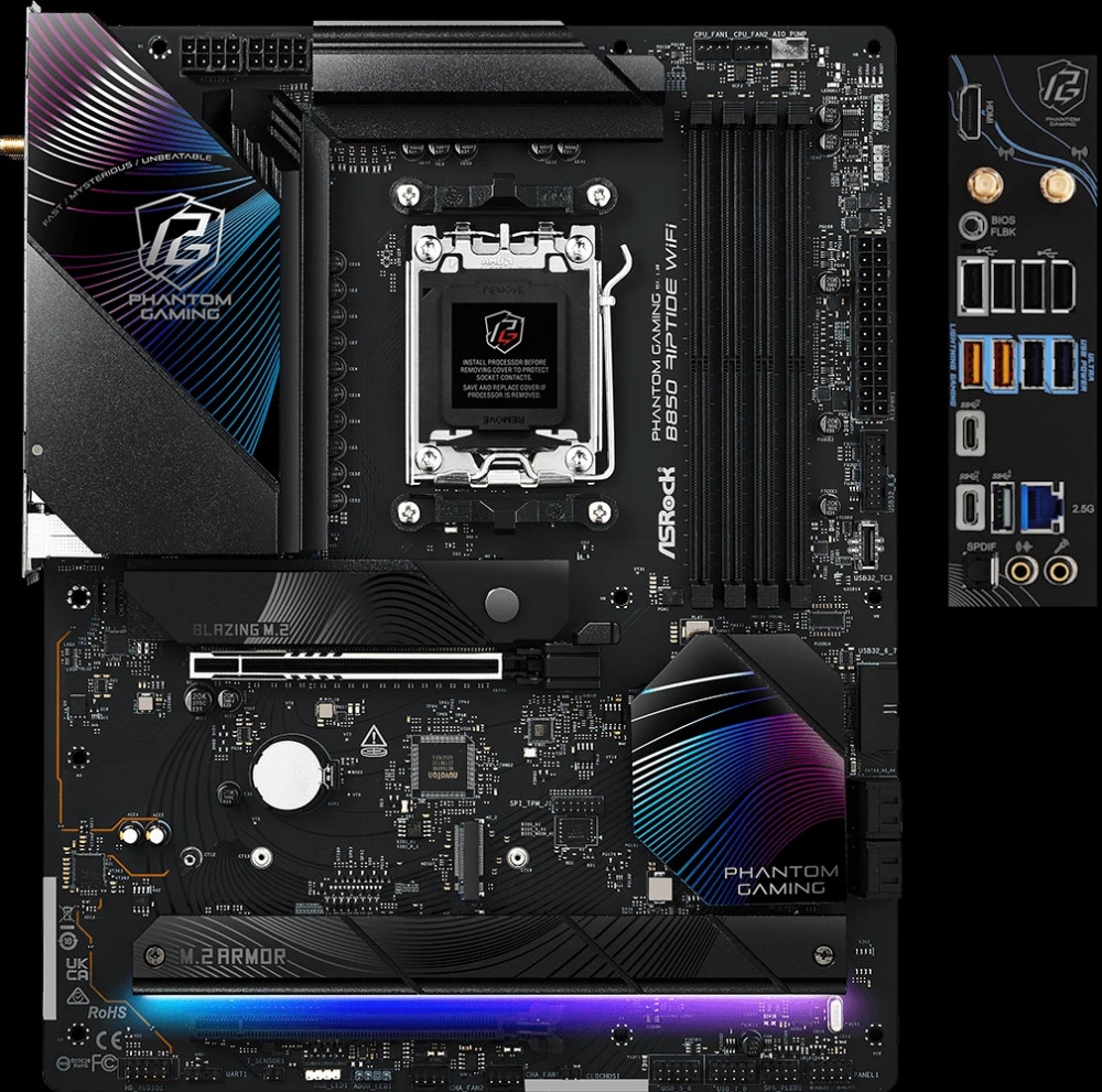 Материнская плата ASRock B850 Riptide WiFi (90-MXBQT-A0UAYZ)