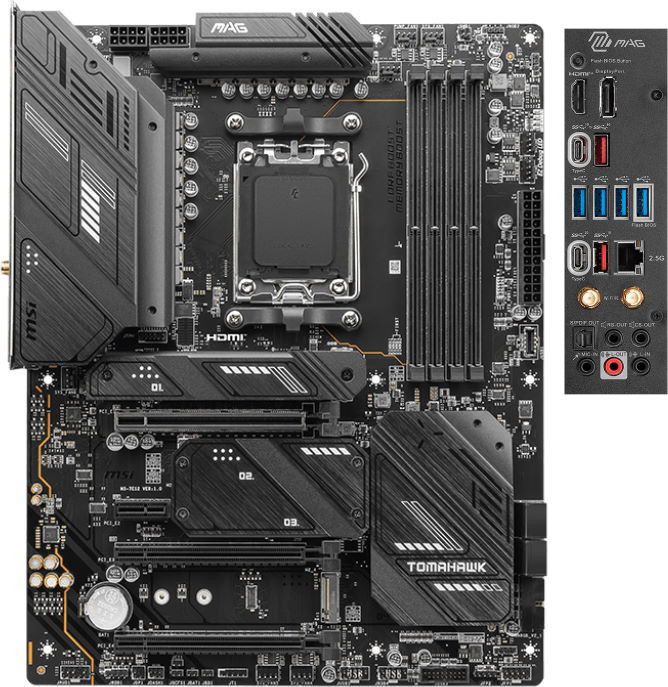 Материнская плата MSI MAG X670E TOMAHAWK WIFI (911-7E12-010)