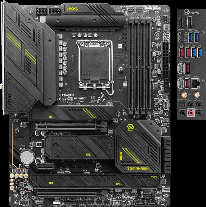 Материнская плата MSI MAG Z790 TOMAHAWK MAX WIFI (911-7E25-026)