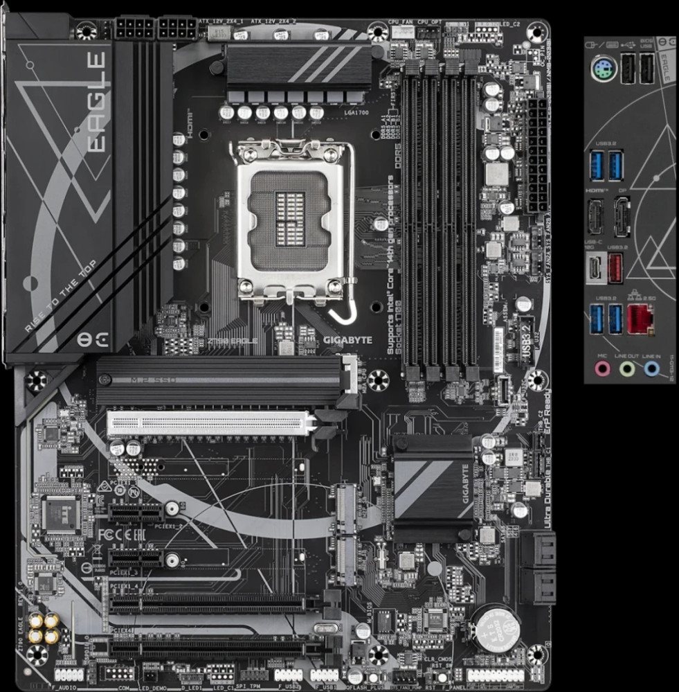 Материнська плата Gigabyte Z790 EAGLE