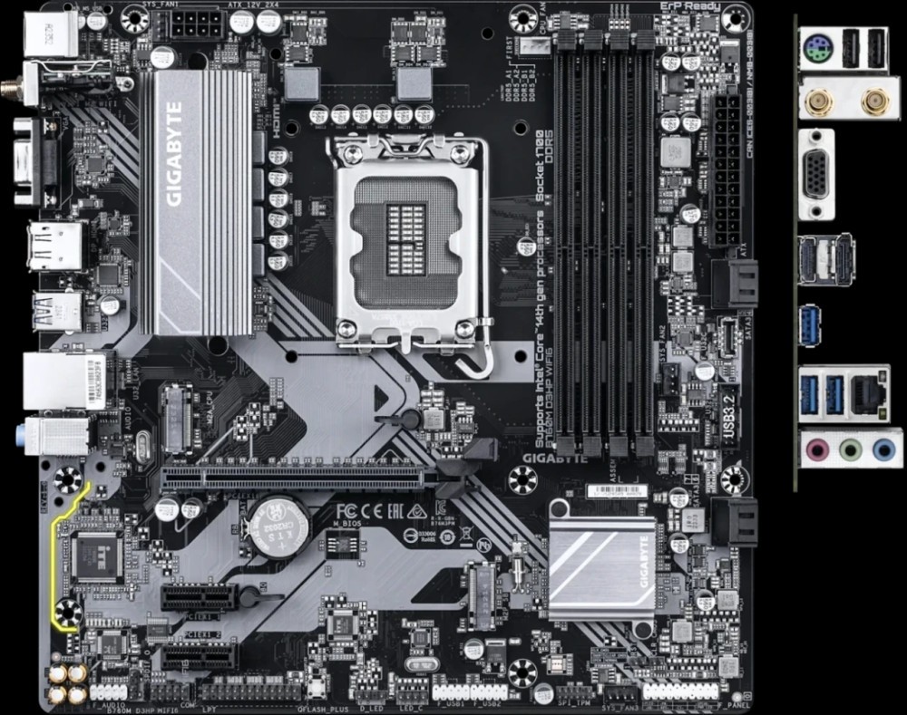 Материнская плата Gigabyte B760M D3HP WIFI6