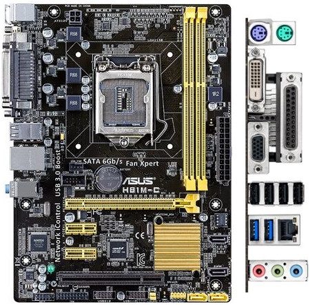 Материнська плата Asus H81M-C