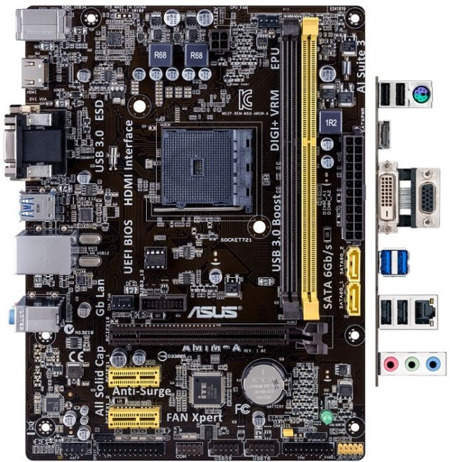 Материнская плата Asus AM1M-A