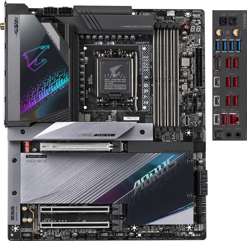 Материнська плата Gigabyte Z790 AORUS MASTER