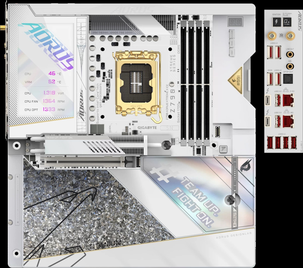 Материнська плата Gigabyte Z790 AORUS XTREME X ICE