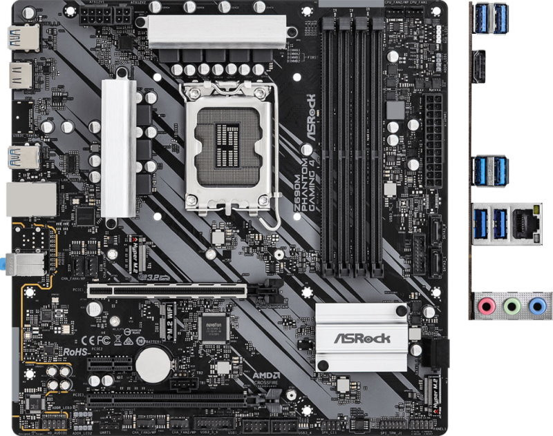 Материнская плата ASRock Z690M Phantom Gaming 4
