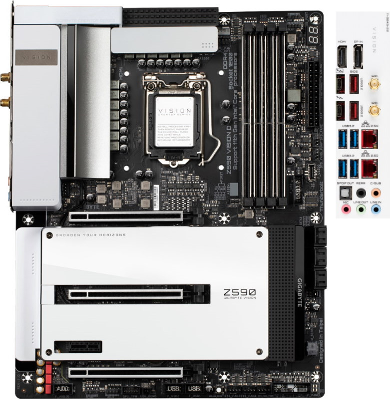 Материнская плата Gigabyte Z590 VISION D