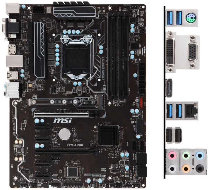 Материнская плата MSI Z270-A PRO