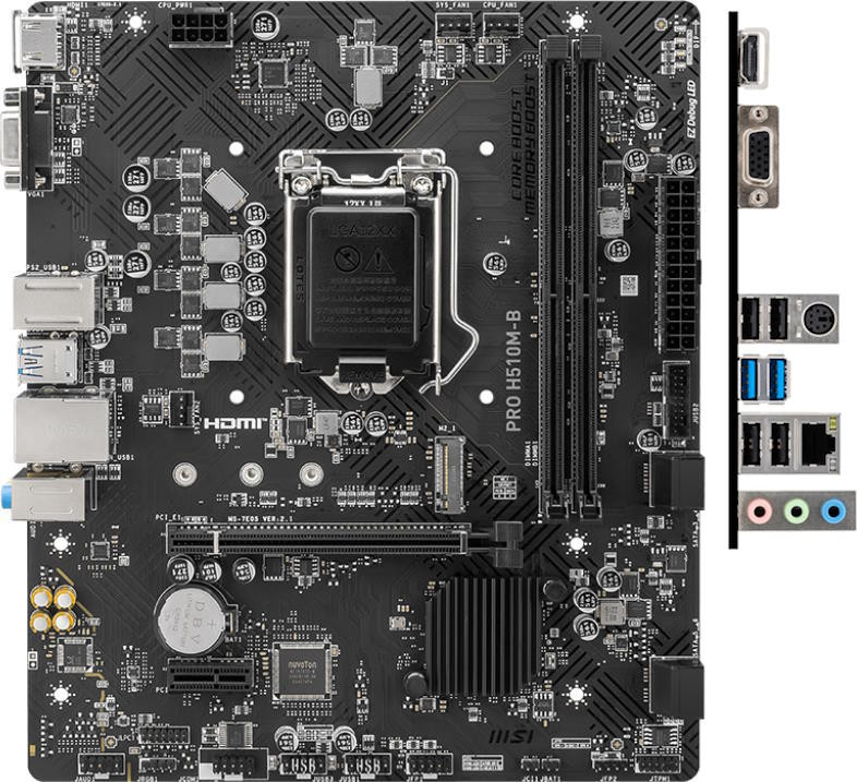 Материнская плата MSI PRO H510M-B