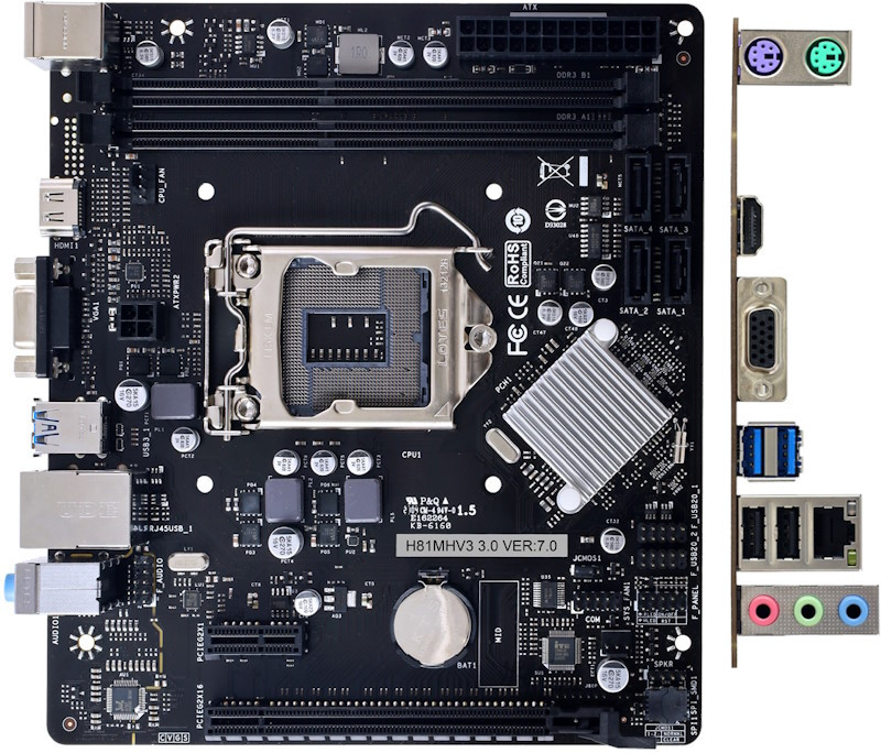 Материнська плата Biostar H81MHV3 3.0