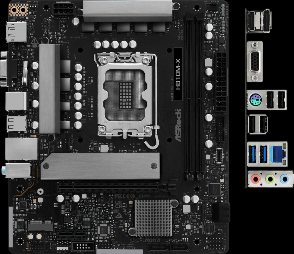 Материнская плата ASRock H810M-X