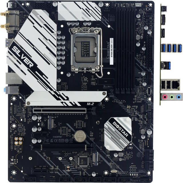 Материнська плата Biostar B760A-SILVER