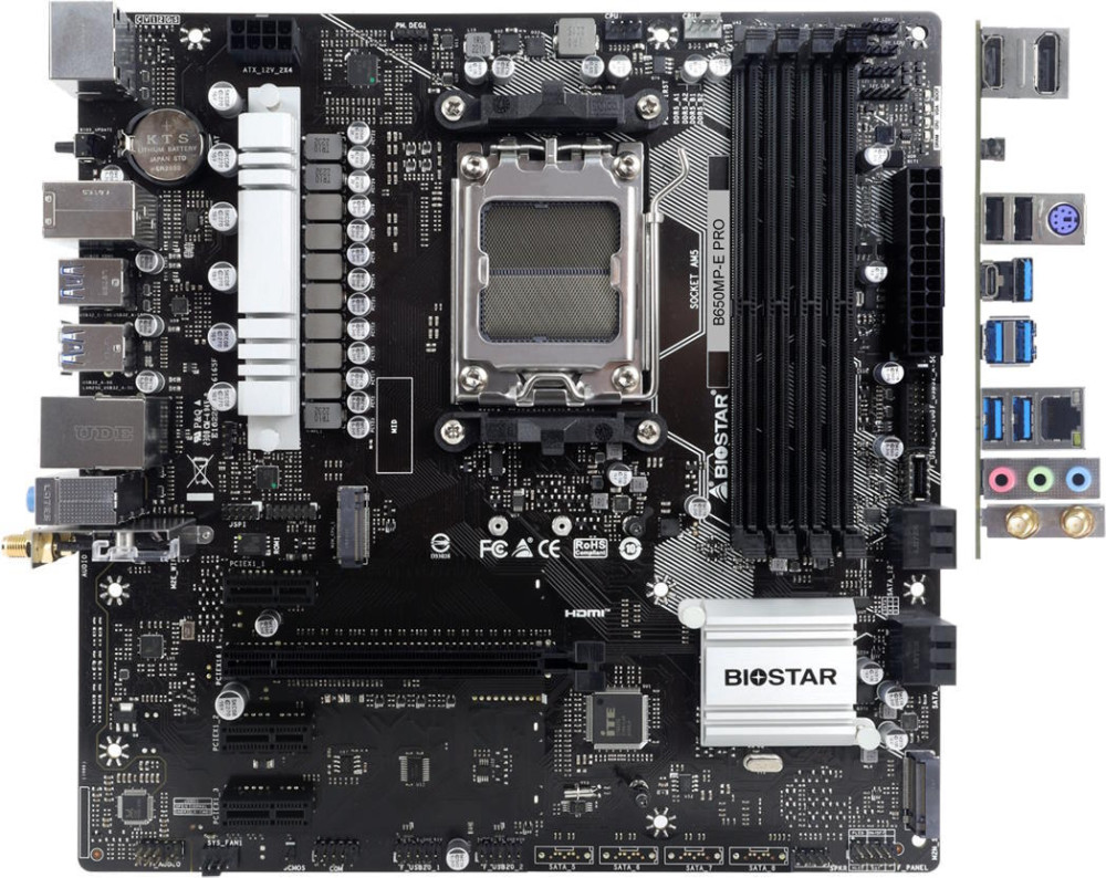 Материнська плата Biostar B650MP-E PRO