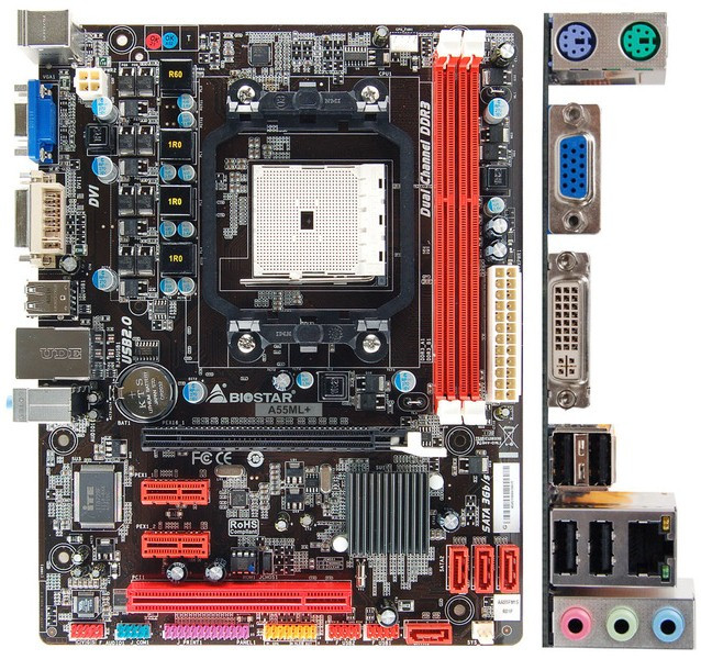 Материнська плата Biostar A55ML