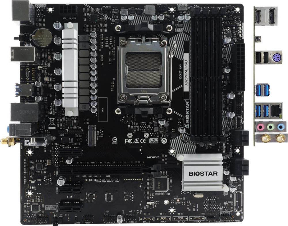 Материнська плата Biostar A620MP-E PRO