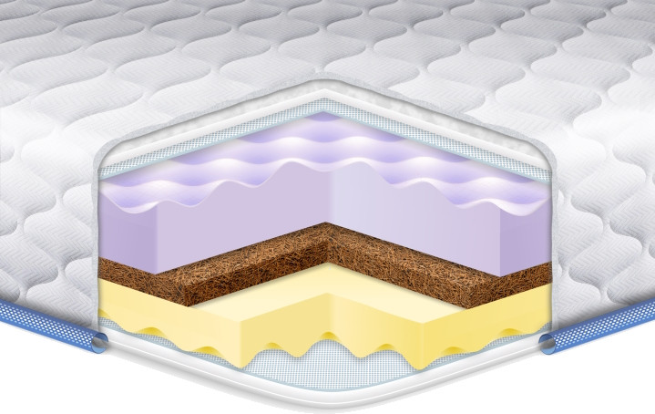 Матрац Eurosleep Memory-Cocos-Massage 120x200