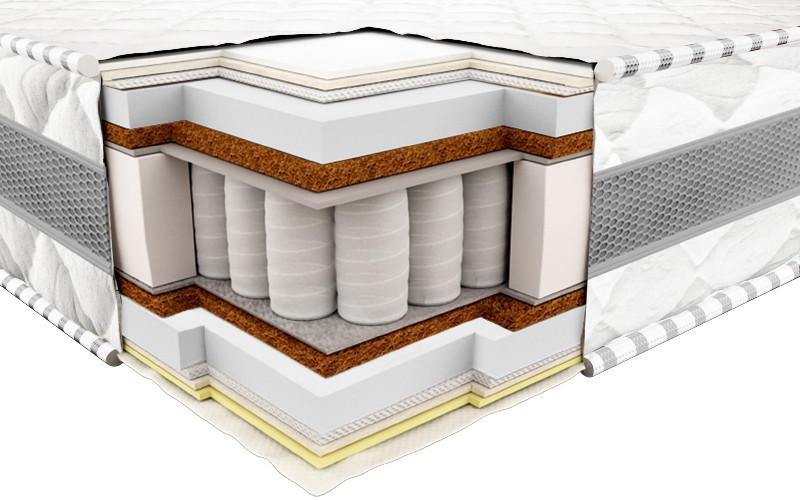 Матрац Neolux Prestizh XXL 3D Pocket Spring Kokos 140x200