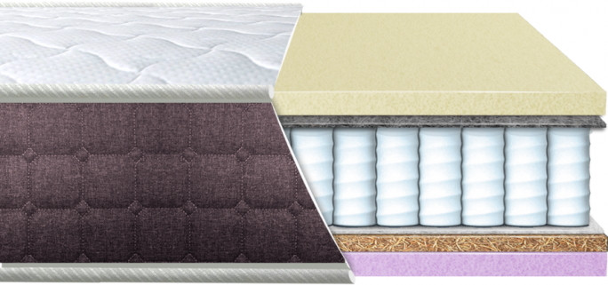 Матрац Eurosleep Brave Spring Memory-Cocos 150x190