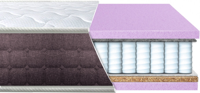 Матрац Eurosleep Brave Spring 2v1 180x200