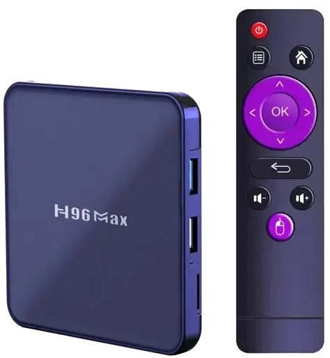 Медиаплеер Android TV Box H96 Max V12 16 Gb