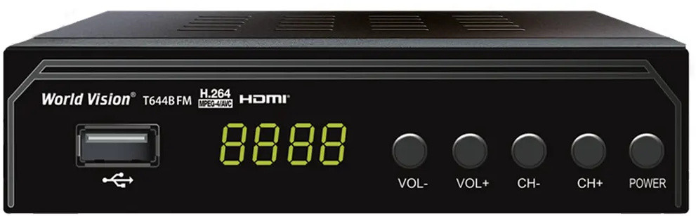 ТВ тюнер World Vision T644B FM