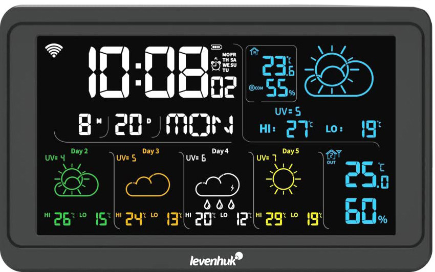 Метеостанція Levenhuk Wezzer Plus LP80