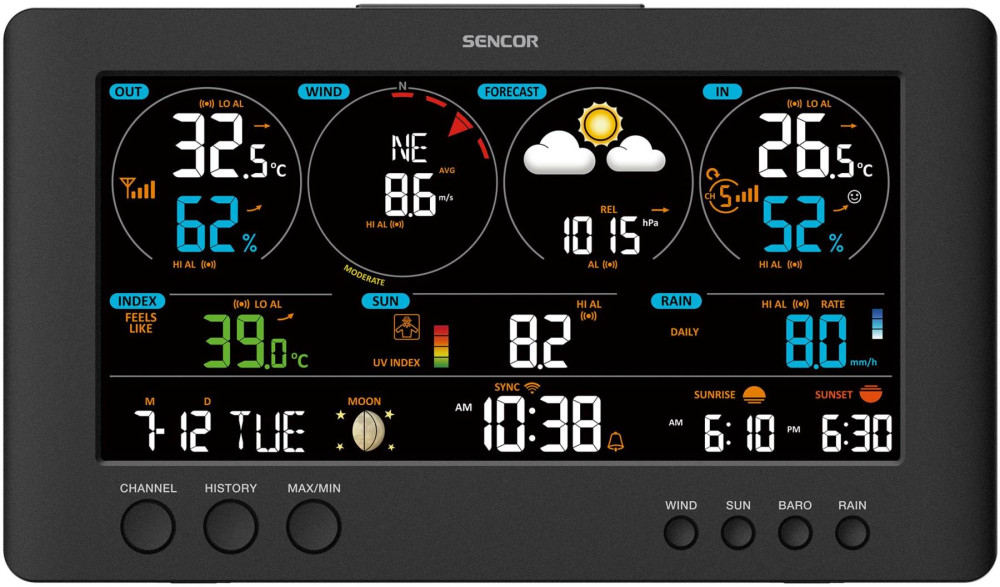 Метеостанция Sencor SWS 12500