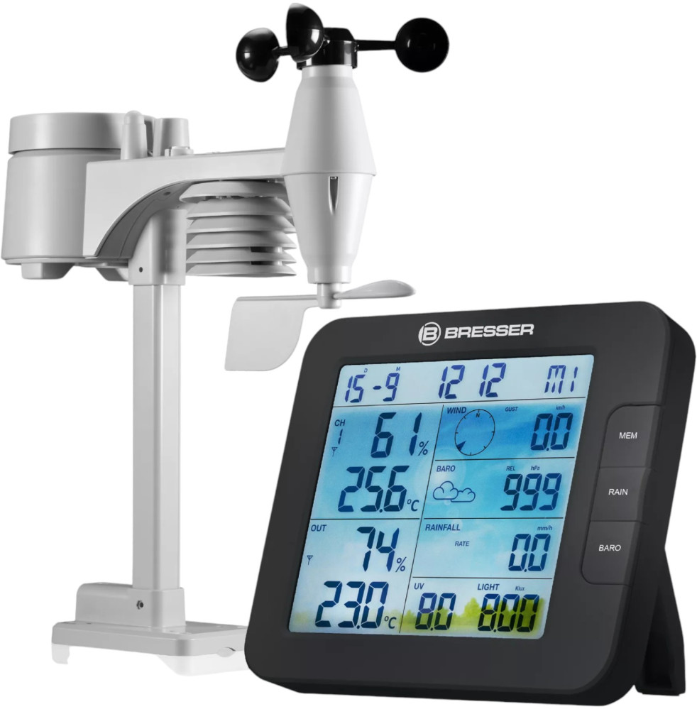 Метеостанция BRESSER 7-in-1 Weather Center ClimateConnect