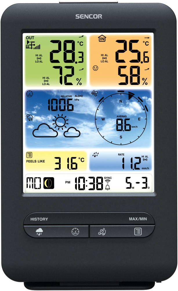 Метеостанция Sencor SWS 9898